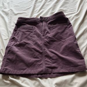 Curduroy skirt